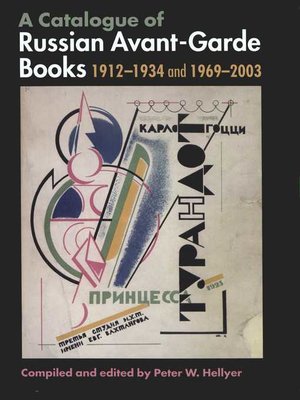 cover image of Catalogue of Russian Avant-Garde Books 1912-1934 and 1969-2003